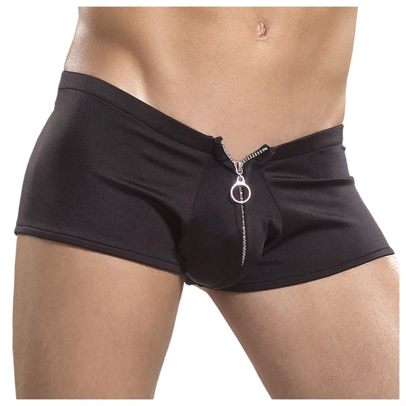 male power Boxer ZIPPER Noir